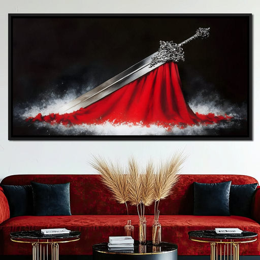 Sword of Radiant Majesty Canvas Print