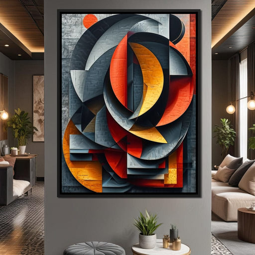 Colorful Modern Art 038 - Johanjjf Canvas Print