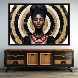 Reflections of a Golden Soul - NicheCanvas