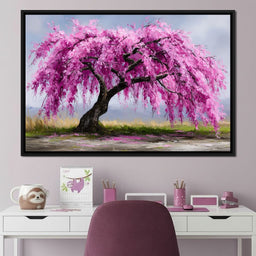 Blush Weeping Cherry Tree - NicheCanvas