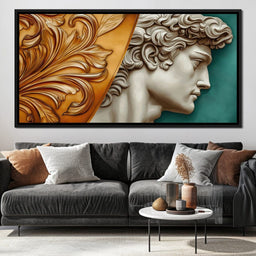 Gilded Renaissance Vision - Wildrose Creations - NicheCanvas