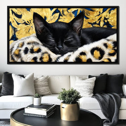 Kitty Slumber - NicheCanvas