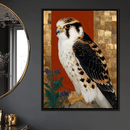 Golden Falcon Majesty - NicheCanvas