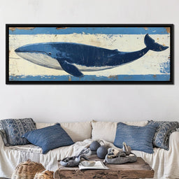 Glorious Whale - NicheCanvas