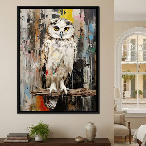 Owls Mystic Gaze Canvas Print