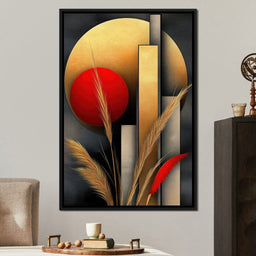 Sunset Geometry - TooplesArt - NicheCanvas