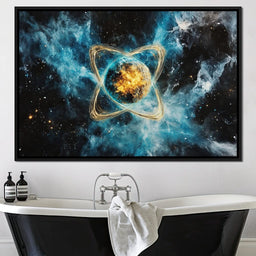 Celestial Fusion Symphony - NicheCanvas