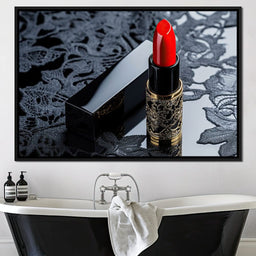 Elegance of Midnight Lipstick - NicheCanvas