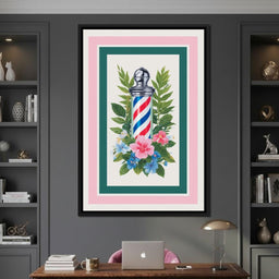 Tropical Barber Pole Bouquet - NicheCanvas