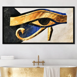 Golden Sight of Ancient Sovereignty - NicheCanvas