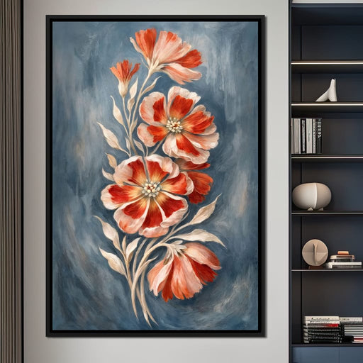 Emberlight Florals - TooplesArt Canvas Print