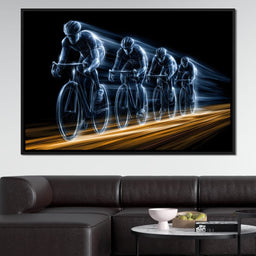 Kinetic Pulse of the Peloton - NicheCanvas