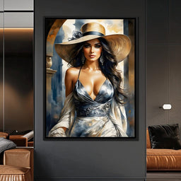 Female Portrait 285 - Johanjjf - NicheCanvas