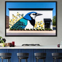 Street Art - Bluebird Dreams - NicheCanvas
