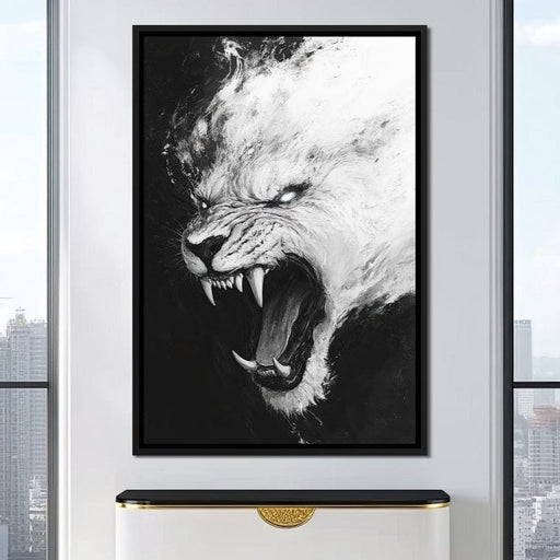 Fury of the Phantom Beast Canvas Print