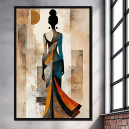 Colorful Modern Art 055 - Johanjjf - NicheCanvas