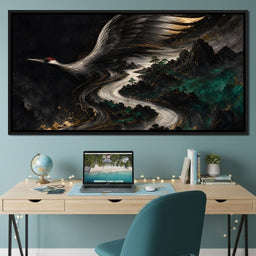 Ascending Over Jade Peaks - NicheCanvas