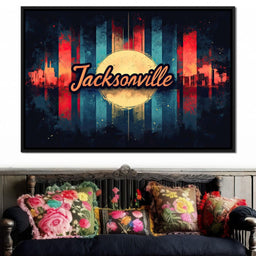 Jacksonville Golden Horizon - NicheCanvas
