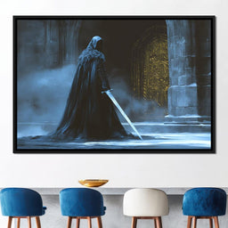 Guardian of the Gilded Realm - NicheCanvas