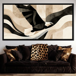 Ascent of the Solitary Plains Hunter - NicheCanvas