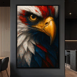 Majestic Gaze of Freedom - NicheCanvas