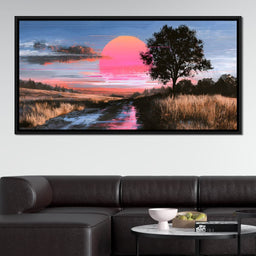 Broken Light Beyond The Meadow Edge - NicheCanvas