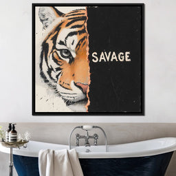 Fierce Wilderness Echo - NicheCanvas