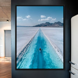 Journey Through Tranquil Waters - NicheCanvas