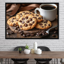 Cookies and Coffee Delight - NicheCanvas