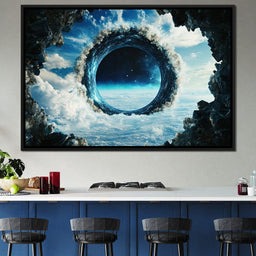 Portal to Celestial Realms - NicheCanvas