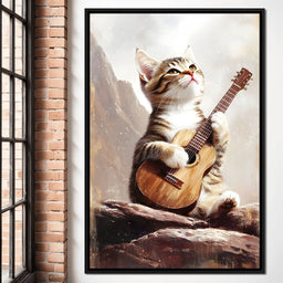 Melody of Feline Dreams - NicheCanvas