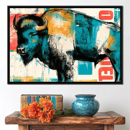 Sturdy Spirit of the Open Range - NicheCanvas