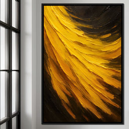 Golden Radiance Unfurled - NicheCanvas