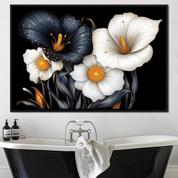 Gilded Petals - TooplesArt - NicheCanvas