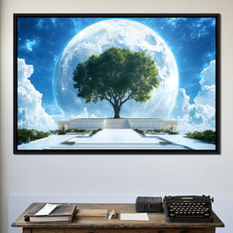 Celestial Tree Sanctuary - NicheCanvas