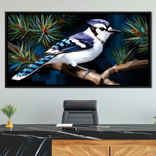 Majestic Flight Amid Pines Canvas Print