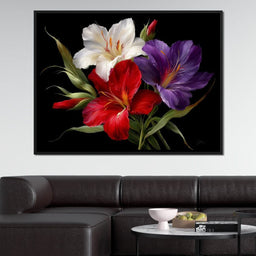 Gladiolus Garden Noir Bloom - NicheCanvas