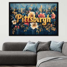 Pittsburgh Flowers - NicheCanvas