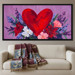 Heartflower Bouquet - NicheCanvas