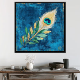 Peacock Plume Enchantment - NicheCanvas