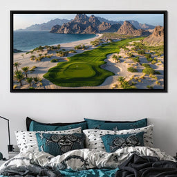 Serenity Greens by the Sea - NicheCanvas