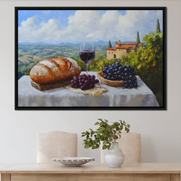Tuscan Vineyard Bounty - NicheCanvas