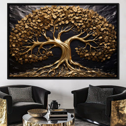 Golden Tree Haven - NicheCanvas