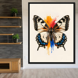 Fragmented Wings Of A Changing Mind - NicheCanvas