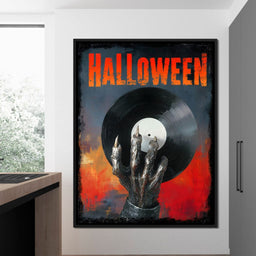 Halloween Monster Vinyl Vibes - NicheCanvas
