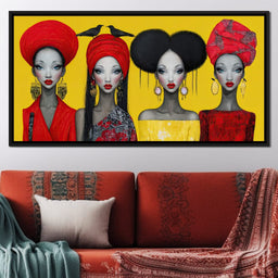 Queens of Radiance - TooplesArt - NicheCanvas