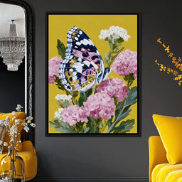 Butterfly Garden Radiance - NicheCanvas
