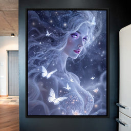 The Butterfly Nebula Queen - TooplesArt - NicheCanvas