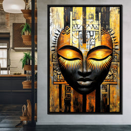 Radiant Golden Guardian - NicheCanvas