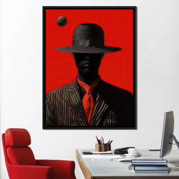 The Man Who Wasn’t There - TooplesArt - NicheCanvas